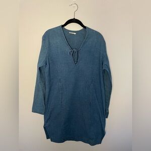 6397 Blue Denim Dress